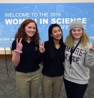 High school students attend OPG's first Women in Science conference in Cornwall.