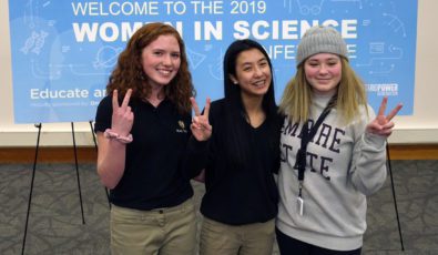 High school students attend OPG's first Women in Science conference in Cornwall.