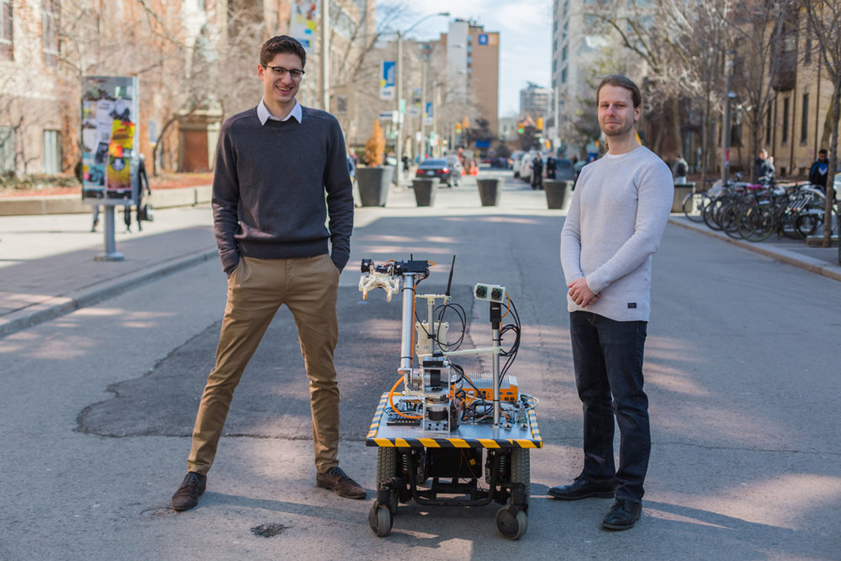 Taiga Robotics co-founders Ilija Jovanovic and Dmitri Ignakov.