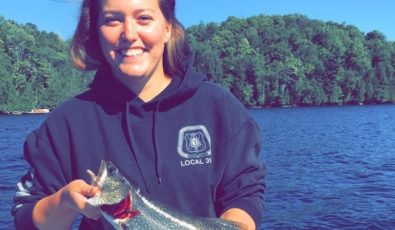 Jaimie Dack's hobbies include fishing.