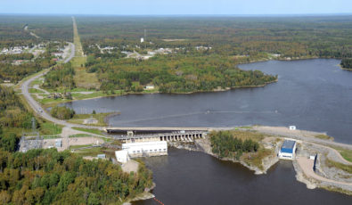 OPG's Ear Falls and Lac Seul Generating Stations in northwest Ontario.