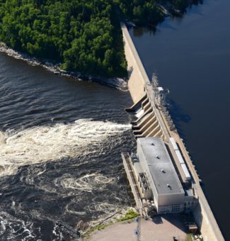 Caribou Falls Generating Station sits in the far reaches of northwestern Ontario near the Manitoba border.