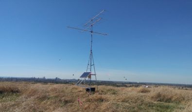 The Motus Wildlife Tracking receiver installed at the Nanticoke GS site.