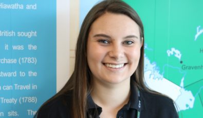 Jennifer Mueller is pursuing a career in nuclear power thanks to OPG's Indigenous Opportunities in Nuclear program.