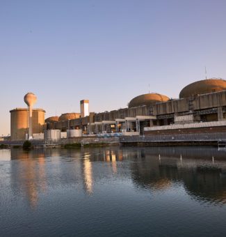 Sunrise at Pickering Nuclear Generating Station