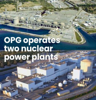 OPG operates two nuclear power plants