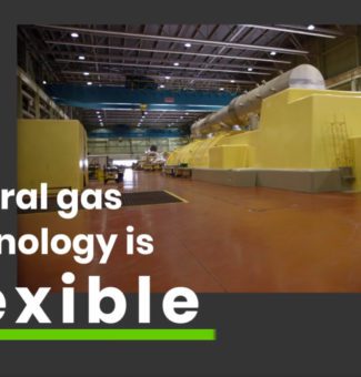 Natural gas technology is flexibile