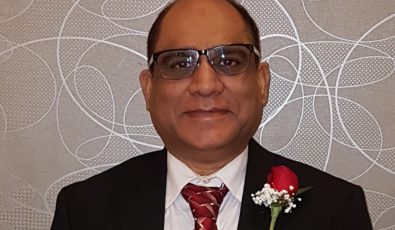 A photo of Farrukh Siddiqi, a Senior Technical Engineer at Darlington Nuclear Generating Station.