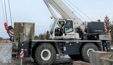 Photo of Kyle Matthews in crane
