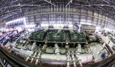 The Unit 3 turbine hall at Darlington Nuclear Generating Station.