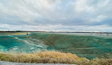 The renewed Waba Dam is expected to provide 50 more years of safe operation.