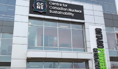 OPG’s new Centre for Canadian Nuclear Sustainability, located in Pickering.