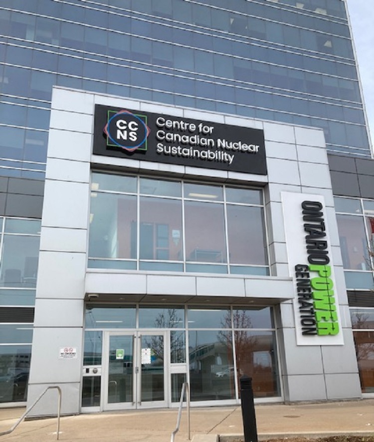 OPG’s new Centre for Canadian Nuclear Sustainability, located in Pickering.