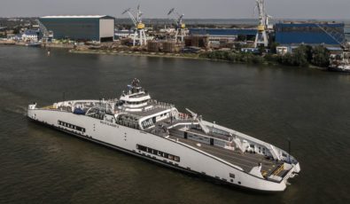 The Wolfe Islander IV electric ferry