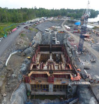 Construction under way at Calabogie Hydro Generating Station