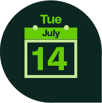 Tuesday, July 14