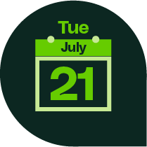 Tuesday, July 21
