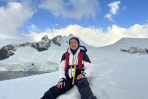 With OPG’s support, engineering student Quang Anh Nguyen took a life-changing trip this spring to Antarctica as part of the 2041 ClimateForce Antarctic Expedition.