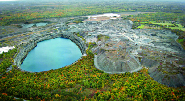 The Marmora Pumped Storage Project would convert a long inactive, open-pit iron ore mine into a 400 MW hydroelectric battery.