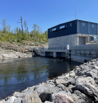 OPG's brand-new Calabogie Generating Station on the Madawaska River is now generating about 10.7 MW of clean power.