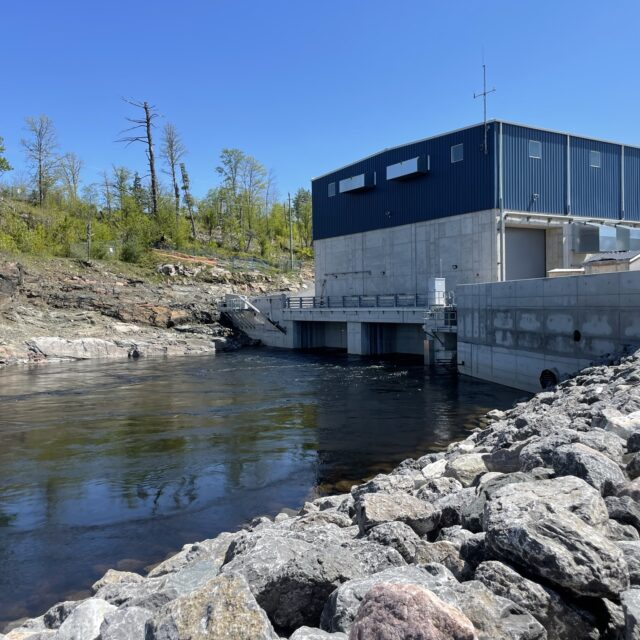 OPG's brand-new Calabogie Generating Station on the Madawaska River is now generating about 10.7 MW of clean power.
