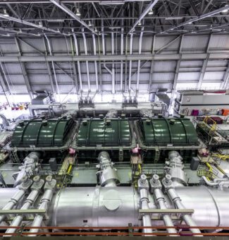 The Unit 3 generator at the Darlington Nuclear Generating Station.