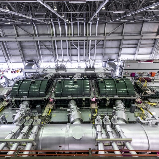 The Unit 3 generator at the Darlington Nuclear Generating Station.