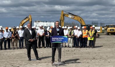 On July 7, Ontario Energy Minister Todd Smith and OPG President and CEO Ken Hartwick announced three additional Small Modular Reactors for the Darlington site.