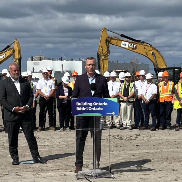 On July 7, Ontario Energy Minister Todd Smith and OPG President and CEO Ken Hartwick announced three additional Small Modular Reactors for the Darlington site.