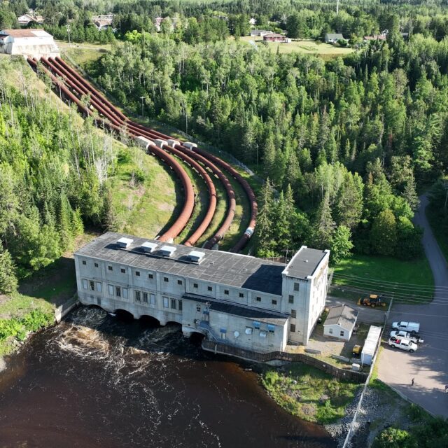 Kakabeka Falls Generating Station is the second-oldest hydro station in OPG's fleet. It is set to be redeveloped in the coming years.