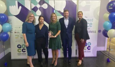 OPG team receiving 2022 Sustainability Award