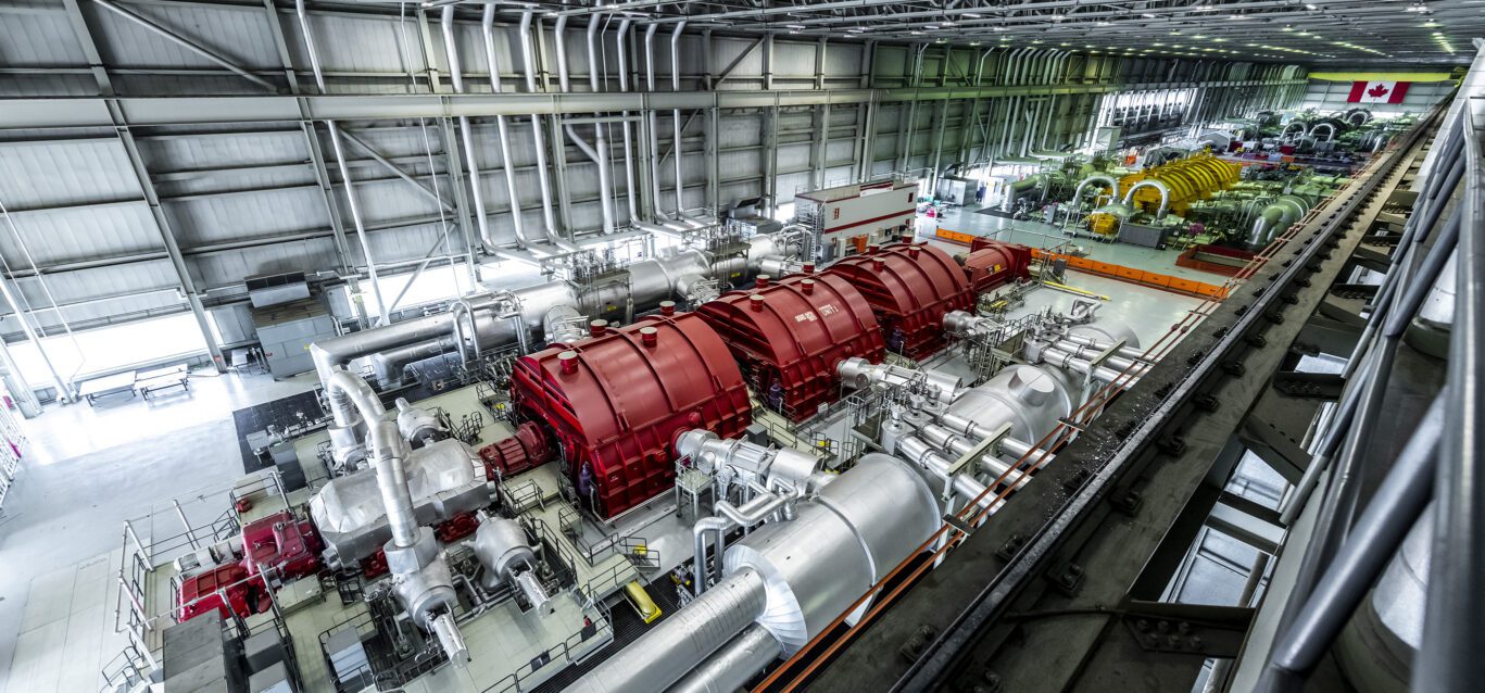 Darlington Nuclear Unit 1 turbines