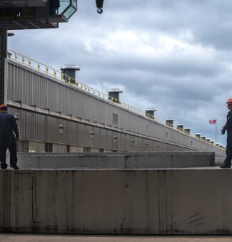 OPG's R.H. Saunders Generating Station in Cornwall is undergoing a refurbishment of its 16 units.