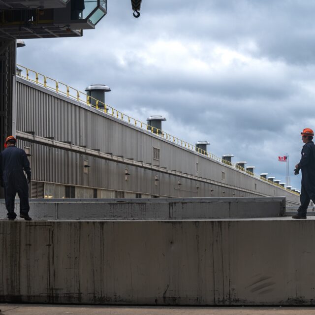 OPG's R.H. Saunders Generating Station in Cornwall is undergoing a refurbishment of its 16 units.