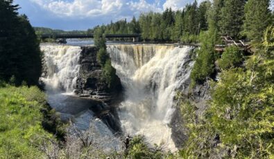 A view of Kakabeka Falls in northwest Ontario, near OPG's Kakabeka Falls Generating Station.