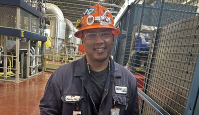 OPG's Brandon Johnson is now striving to be an example of what can be possible for other young Indigenous people looking to get into the skilled trades.