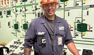 Brandon Johnson is an Electrical and Control Technician at OPG's Pickering Nuclear Generating Station.