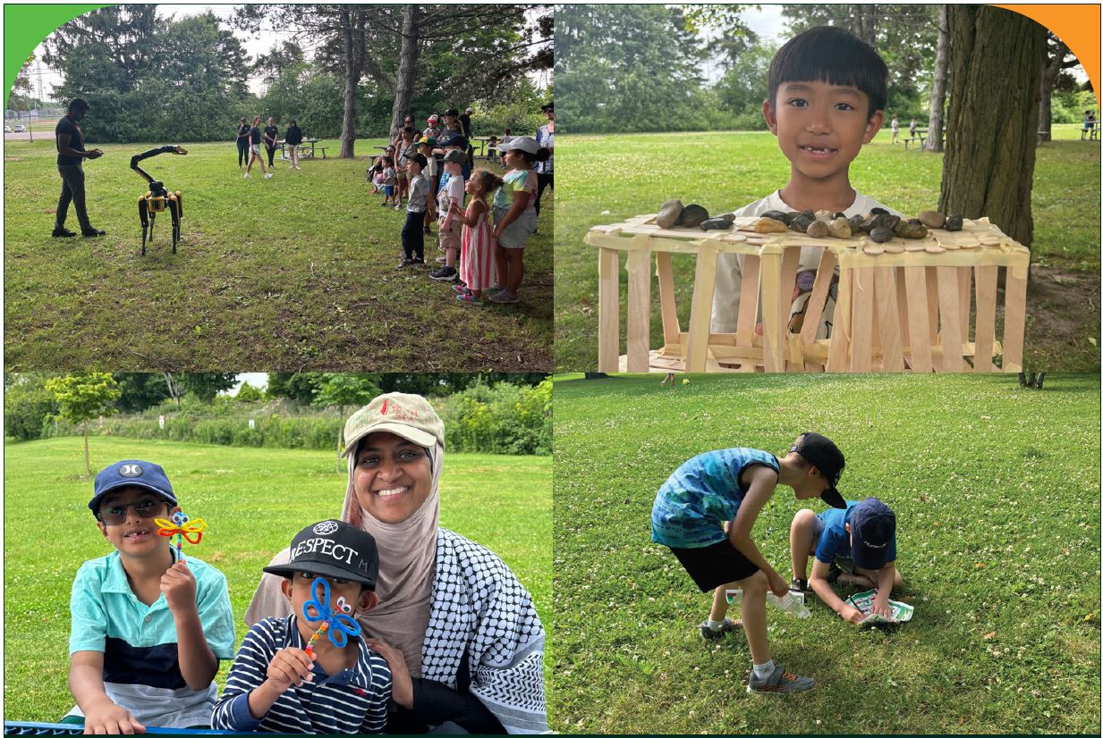 Community members taking part in this year's Tuesdays on the Trail program.