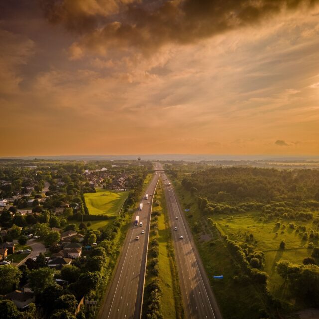An aerial view of Port Hope, Ont.