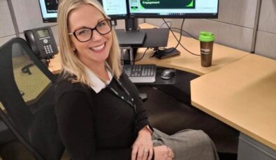 After stepping away from the energy industry for four years, Jade Lynn Woods found her way back through OPG's Indigenous Opportunities Network.