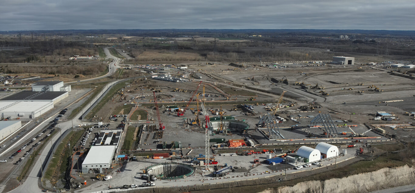 The Darlington New Nuclear Project site, future home of North America's first Small Modular Reactor.