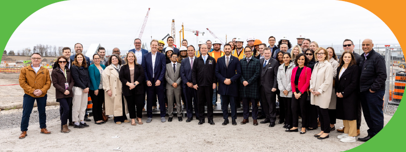 Minister of Energy and Mines visits the Darlington New Nuclear Project site