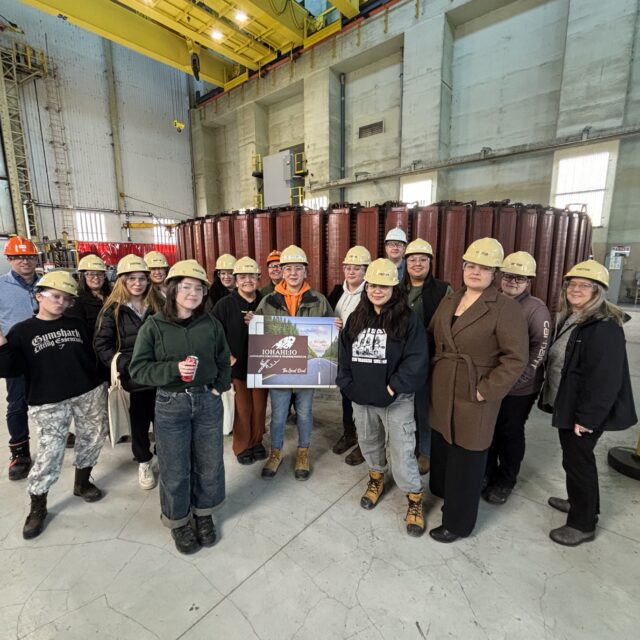 A class of future Indigenous tradeswomen recently took a tour of OPG’s R.H. Saunders Generating Station in Cornwall.