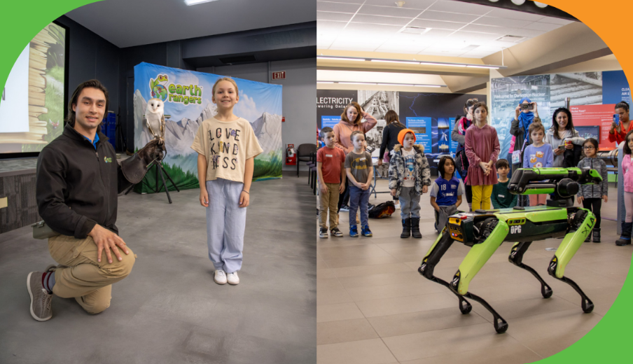 March Break Fun at the Pickering and Darlington Information Centres