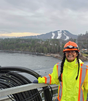 OPG's Sam Amin is a Hydroelectric Operating Technician working in OPG’s Southeast Control Centre at the R.H. Saunders Generating Station.