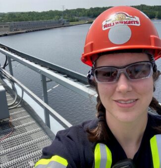 OPG’s Heather Ferguson is a Mechanical Technician who currently works at the Chenaux Generating Station.