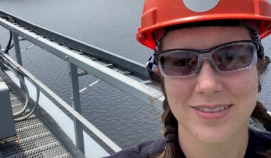OPG’s Heather Ferguson is a Mechanical Technician who currently works at the Chenaux Generating Station.