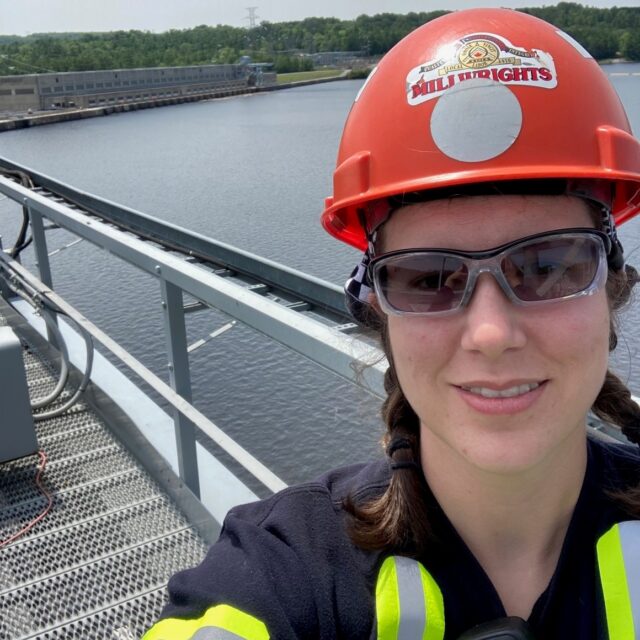 OPG’s Heather Ferguson is a Mechanical Technician who currently works at the Chenaux Generating Station.